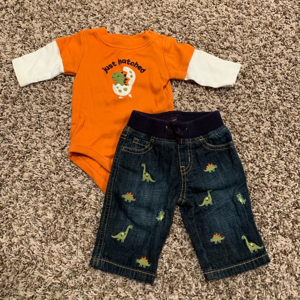 Gymboree baby boys matching set